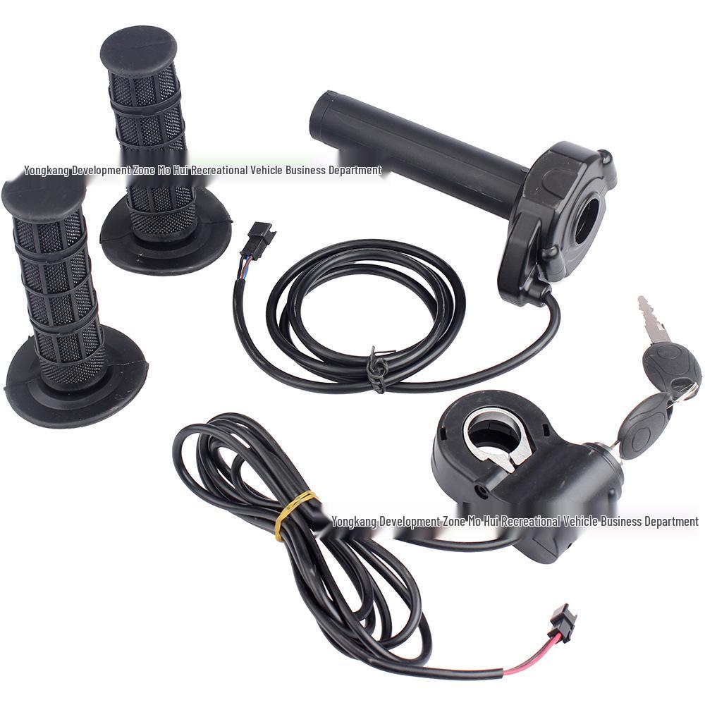Compatible with Ridstar Q20 Surron Electronic Throttle/Accelerator Handle Grip Cover & Start Switch Key No size