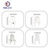 4.8MM lug straight Insert Solder Terminals 6.3MM Copper Male Crimp PCB Block Board Terminals PCB Welding Sheet