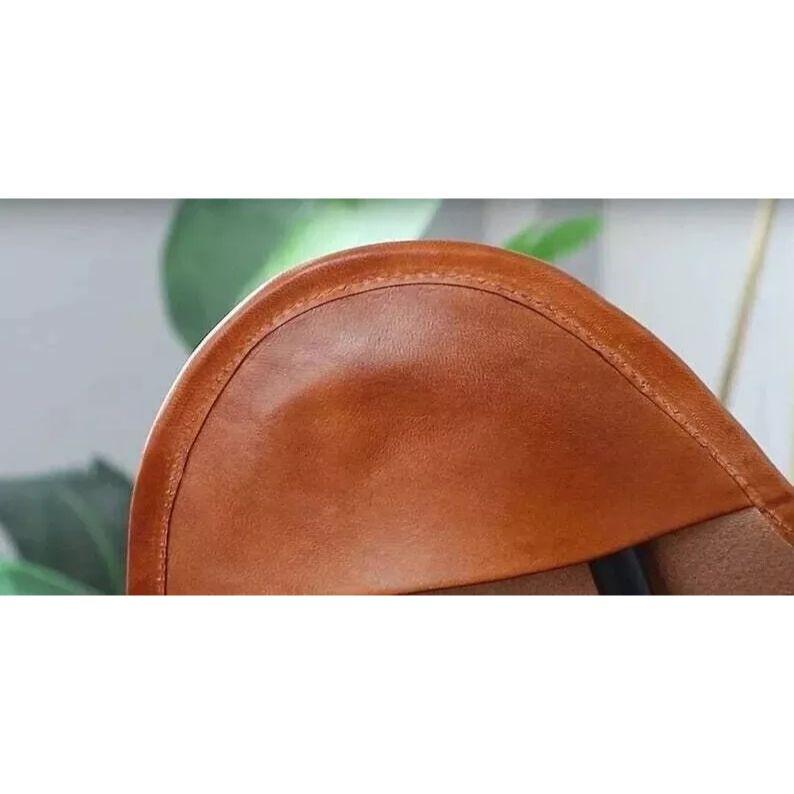 Handmade Vintage Leather Butterfly Chair Relax Arm Chair Lounge Accent Chair