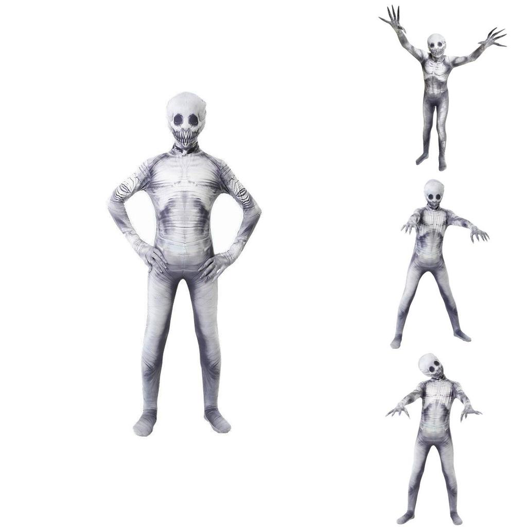 Creepypasta Horror Prop The Rake Morphsuit Costume For Kids And Adults