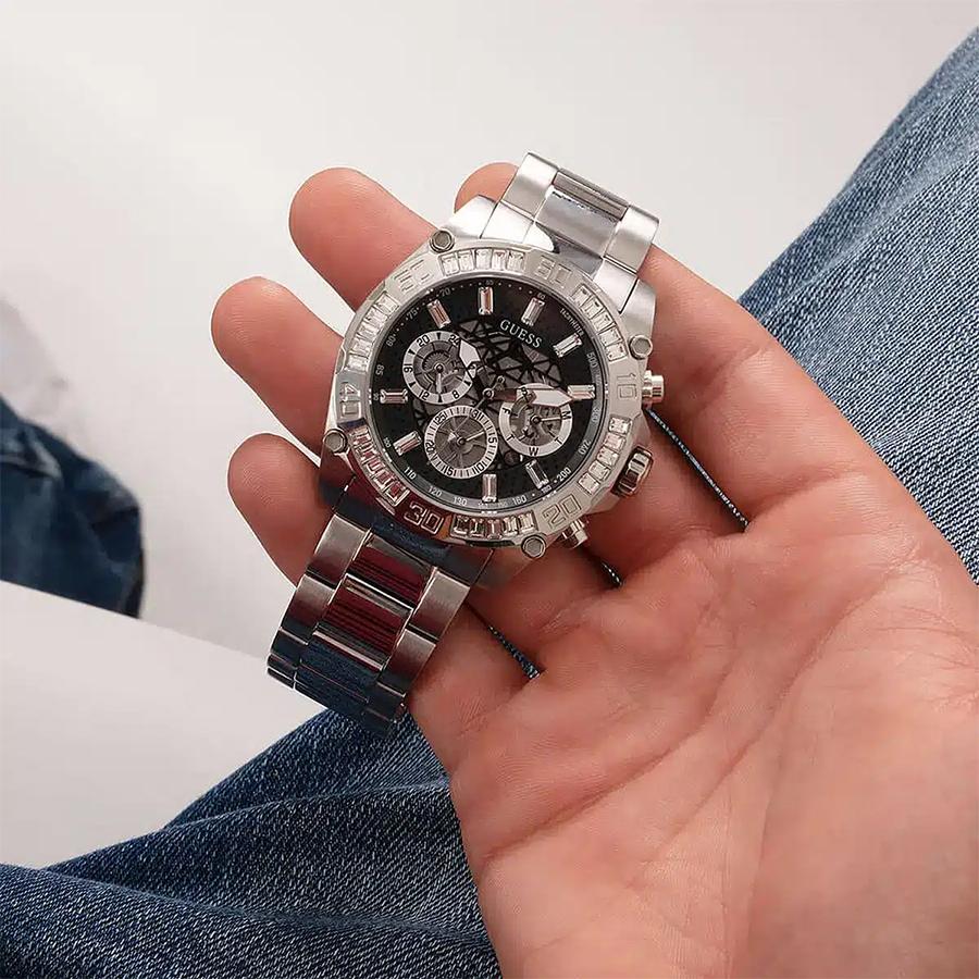 Men's Quartz Watch Quartz Movement Stainless Steel Case Stainless Steel Strap Pointer Display For Daily Sports GW0390G1