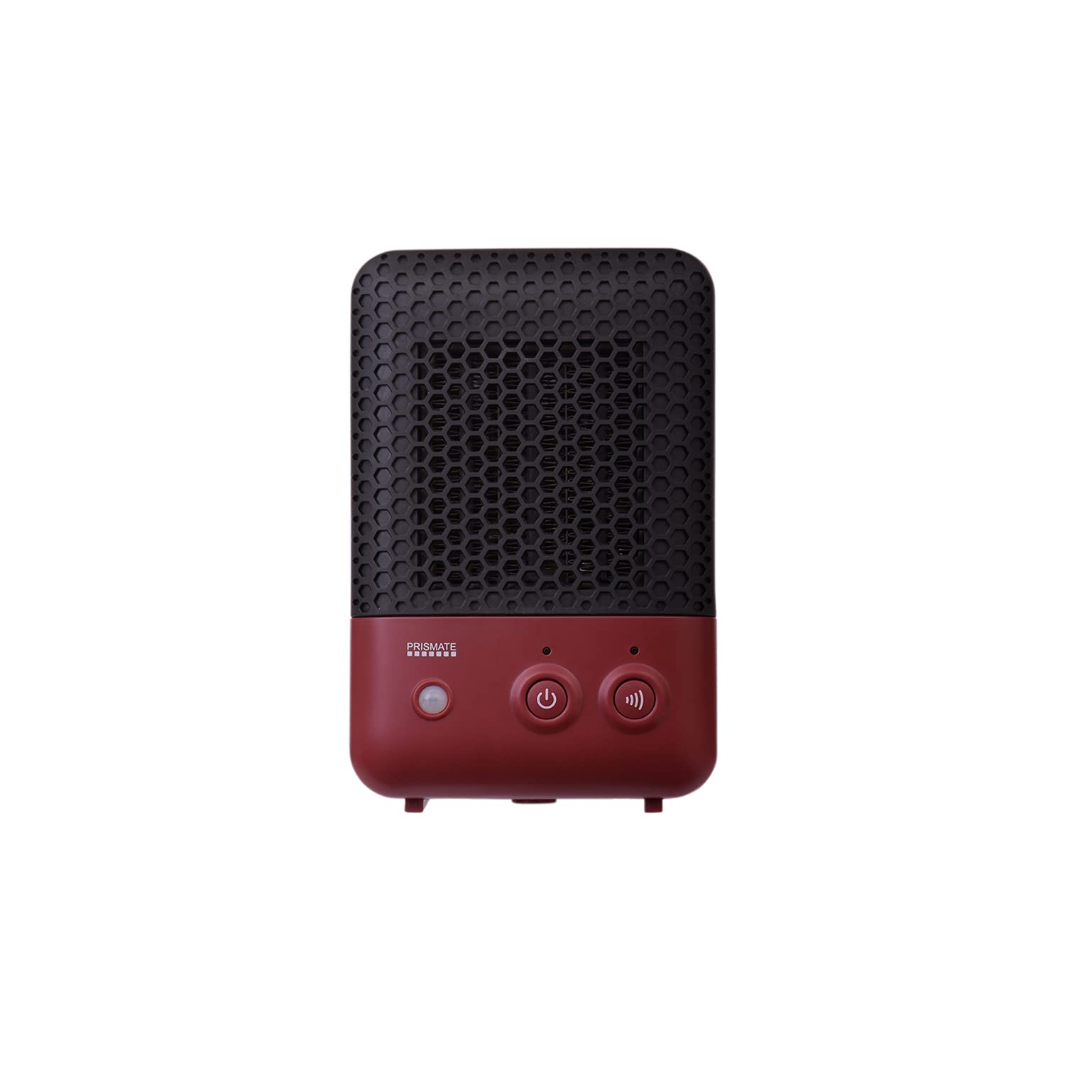 

PRISMATE Ceramic fan heater with motion sensor Wine red PR-WA023