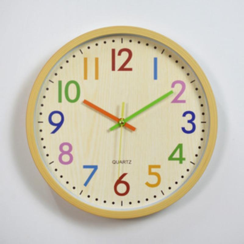 12-inch Stainless Steel Wall Clock, Aluminum Clock, Creative and Fashionable Living Room Wall Clock, Quartz Clock