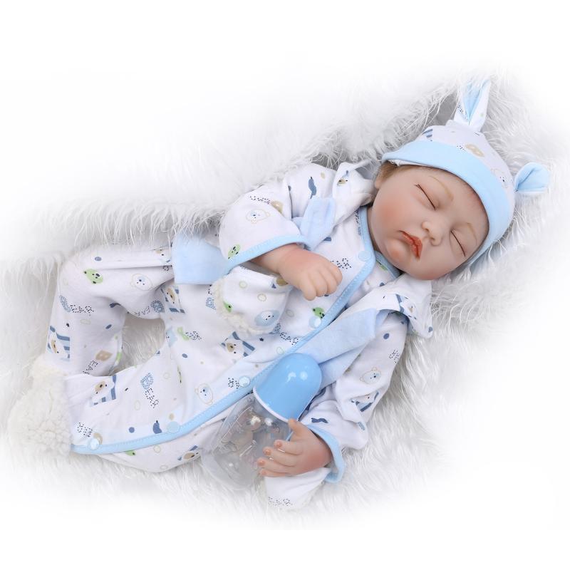 22 Real Life Like Reborn Doll Soft Silicone Baby Perfect For Collectors And Gifts