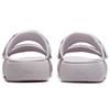 Fila Donut Fashion Versatile Casual Thick Sole Velcro Non-Slip Slide Sandals Women Sandals Light-Gray Purple F12W221503FGA