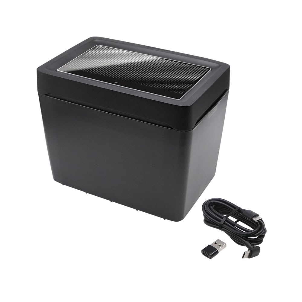 Tsuchiya Yac LUXGEO Dustbin PF460 Interior (Car Accessories) чёрный