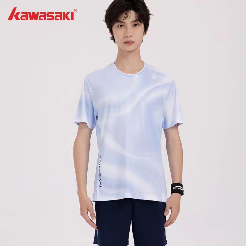 KAWASAKI Men s Badminton Short Sleeve T-Shirt