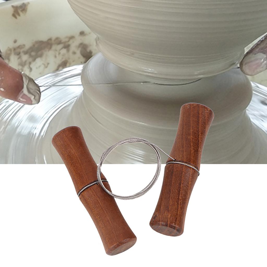 Stainless Steel Clay Cutting Wire Mud Cutter Wire Ceramic Art Clay Carving Tool