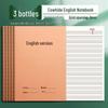 3rd Grade English & Math Composition Workbook for Primary & Junior High Students with Pen