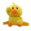 [APOSITV] Duck Plush Backpack, Fluffy Yellow, Smartphone Bag