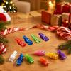 Christmas Holiday Accessories for Bedroom 36Pcs Projection Finger Lights, LED Ring Toys with Light-up Decorations Home Patterns, Party Favor