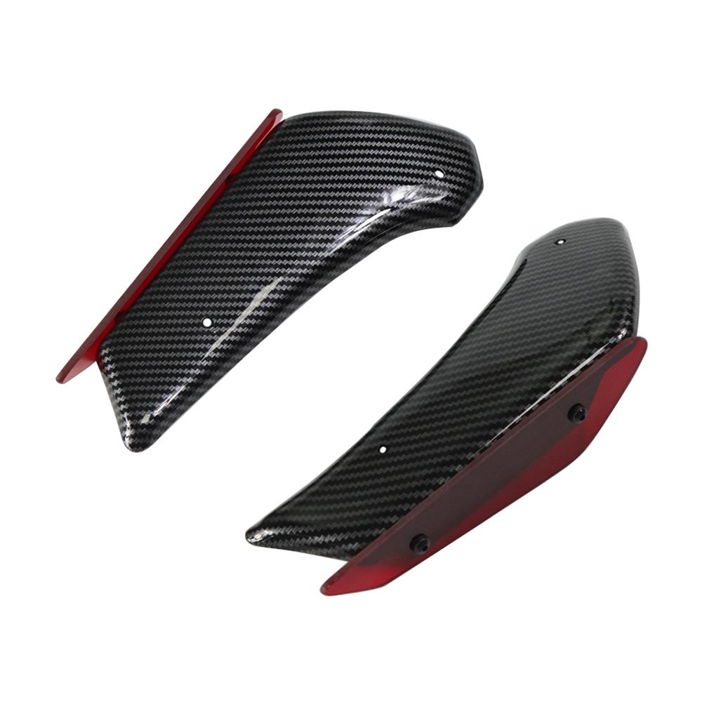 Motorcycle Front Fixed Winglet Wind FOR BMW S1000RR S1000 RR 2010-2018 Aerodynamic Side Wind Wing Cover Downforce Spoiler Kit