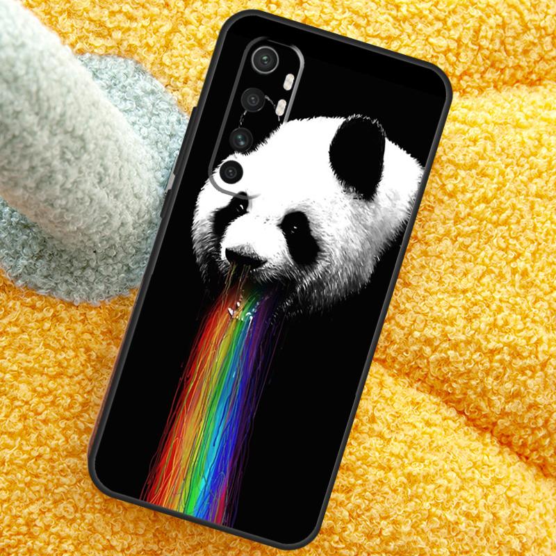 Cartoon Panda Case For Xiaomi 17 Pro Max 13 14 15 Ultra 13T 14T 15T Cover For POCO X7 X5 X6 F5 F6 F7 F8 Pro