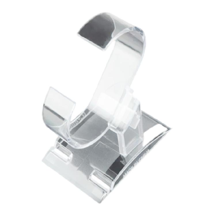 

Fashionable C Shape Watch Holder Clear Sturdy Plastic Stand Decopration for Displaying Bracelets and Jewelry Storage L