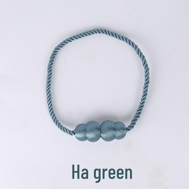 Strong Magnetic Curtain Tiebacks with Gourd Buckle - Modern Style, No Drilling Required