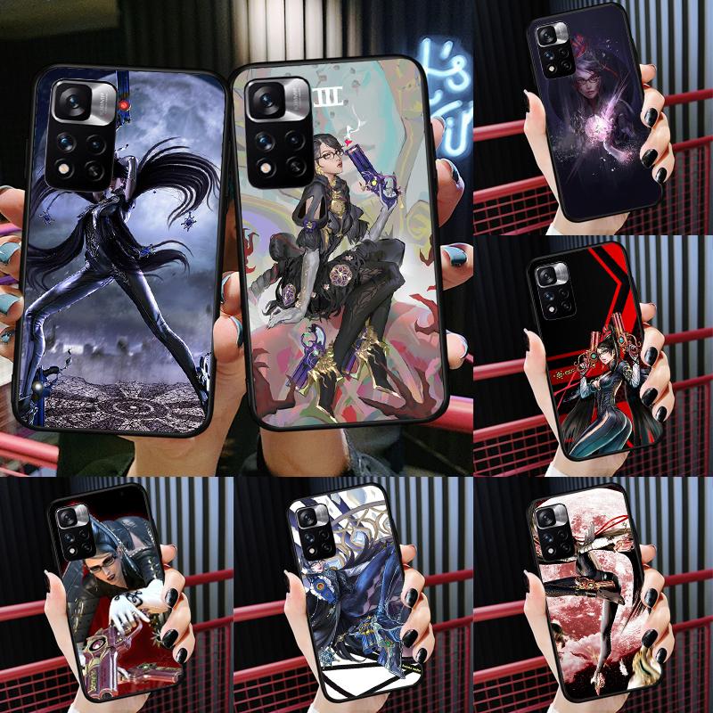 Bayonetta Case For Redmi Note 9 10 Pro Cover For Redmi Note 12 11 Pro 8 10S 11S 9A 9C 12C