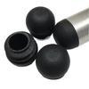 4Pcs Spherical Insert Non Slip Black Floor Protector Plugs Chair Leg Caps Dust Cover