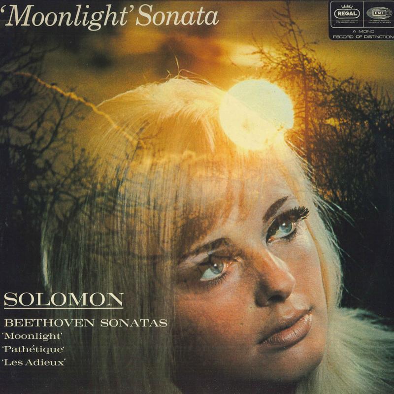 

LP Record SOLOMON Beethoven Sonatas REG1064 REGAL 1967 UK Classical Used