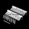 1pc 4 inches automatic door closer hidden hinge hydraulic buffer positioning docking hinge hardware accessories