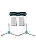 Main and Side Brushes with Filters for Cecotec For Conga Vacuum Models