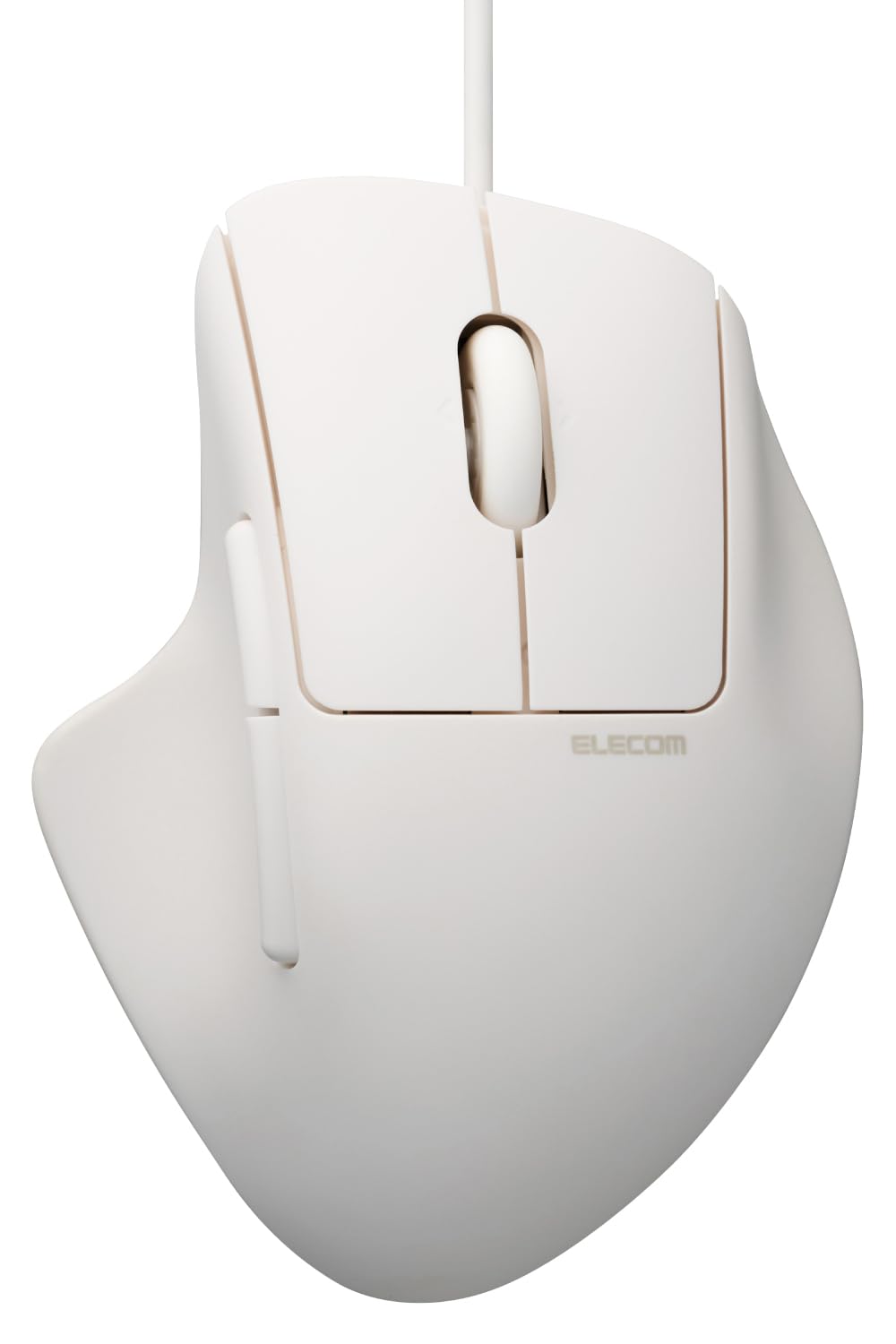 

ELECOM Mouse SHELLPHA Wired Quiet 5 Buttons Tilt S Size Antibacterial Specifications White + M-SH31UBSKWH білий