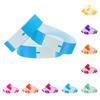 100Pcs Paper Wristbands Neon Party Wristbands Colored Wristbands Waterproof Paper Club Arm Bands for Events Party Concert Bar