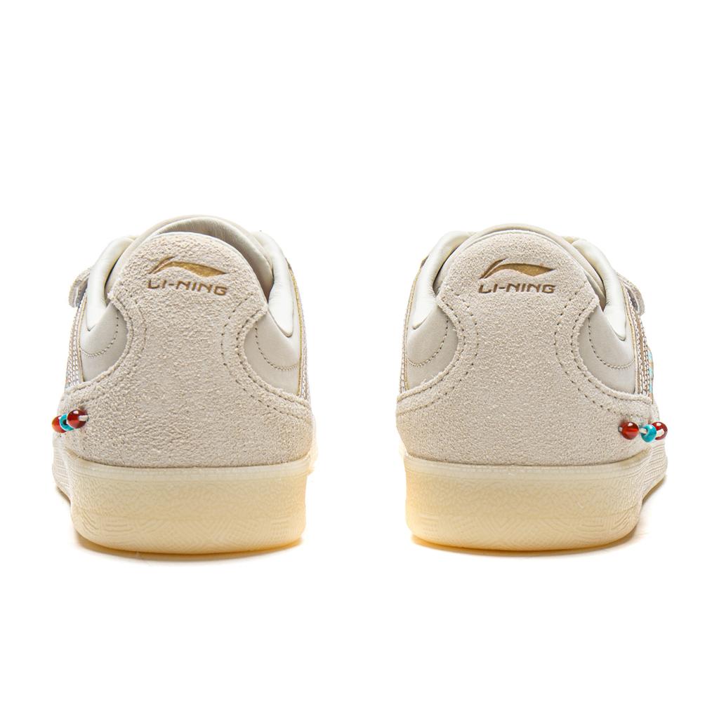 Li Ning x GUGONG Heart Stream SLIM Slip Resistant Cushioning Breathable Height Increasing Low top Skateboard Shoes AGCW126-1