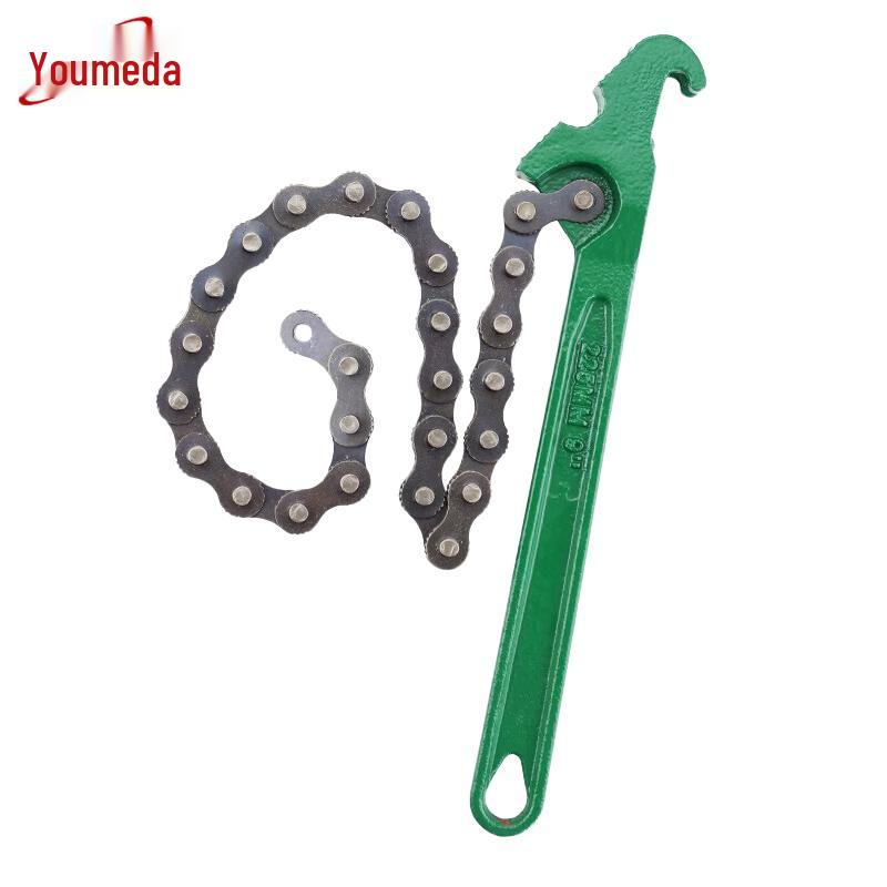 Youmaida High Carbon Steel Oil Filter Chain Wrench