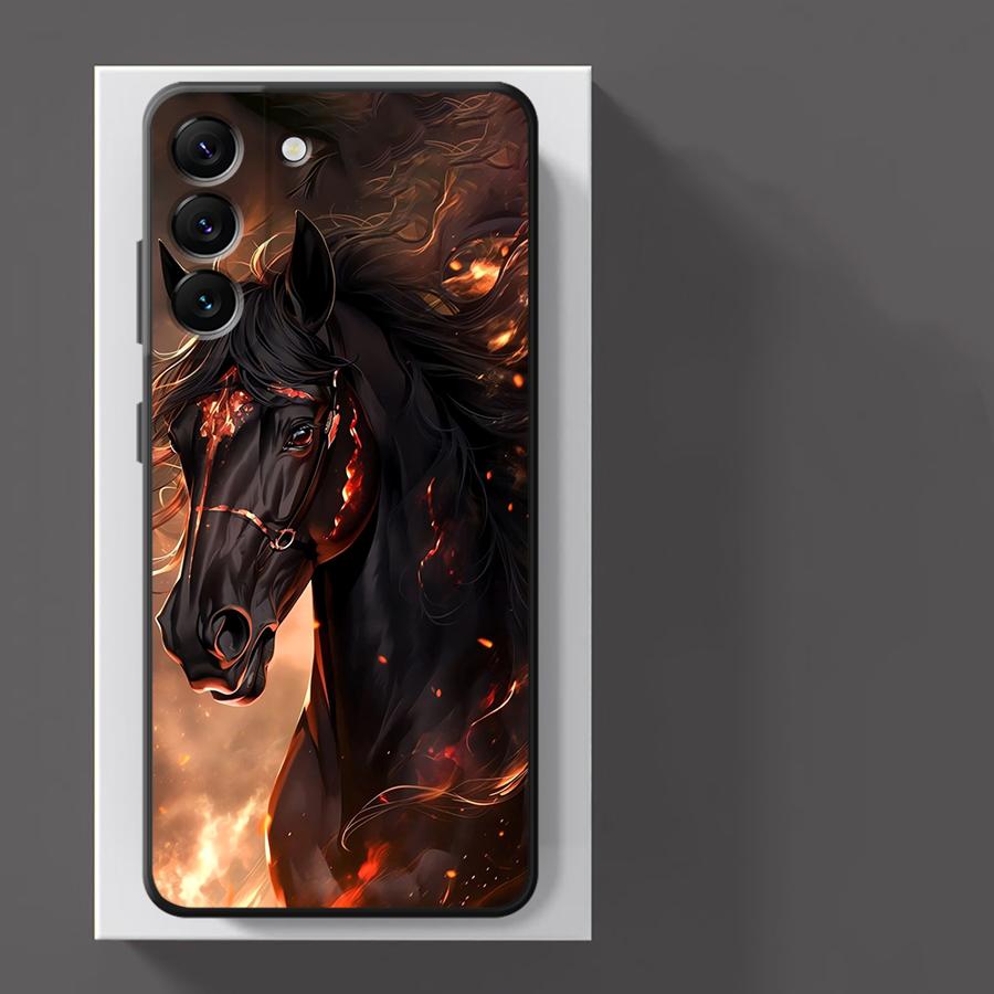 Art Horse Case for Xiaomi Redmi Note 11 12 Pro 14 11s 12s 10S 9S 13 Pro Plus 9 10 7 8 Funda Phone Cover
