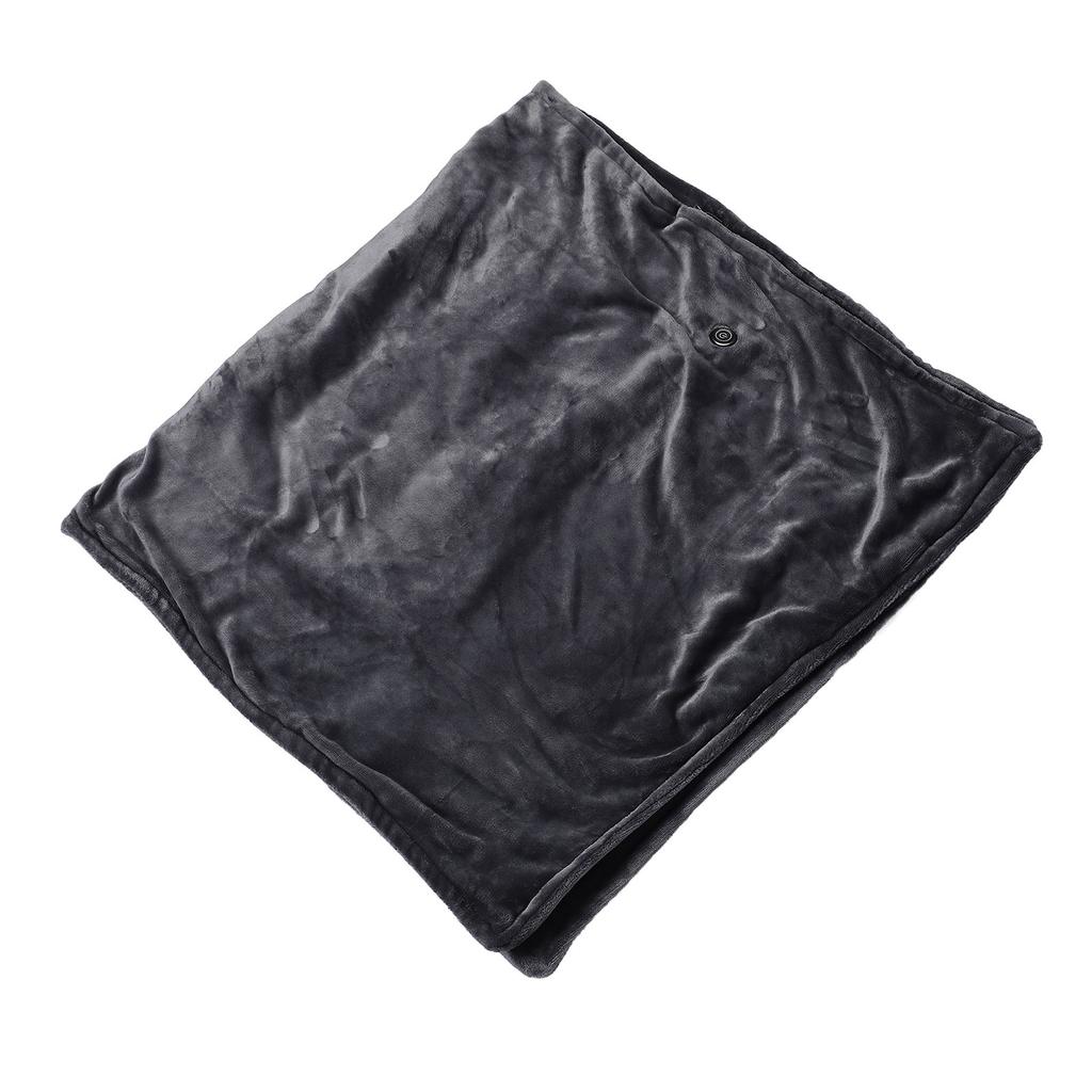 Heated Throw Blanket Wearable 5V Soft Coral Fleece USB Machine Washable 3 Speed Temperature