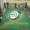 Custom Text Printed Rug Ireland Rugby Non Slip Floor Carpet For Home Room Decor