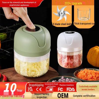 Mini Elektrische Knoflookmolen & Schiller voor Keuken