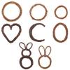 Handmade Rattan Vine Frame Wreath Rings For Making Beautiful Unique Style Wreaths And Garlands For Any Occasion