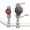 New Anti Theft Pin-Lock Security Knob Key for 1" Arm Socket Phone Holder