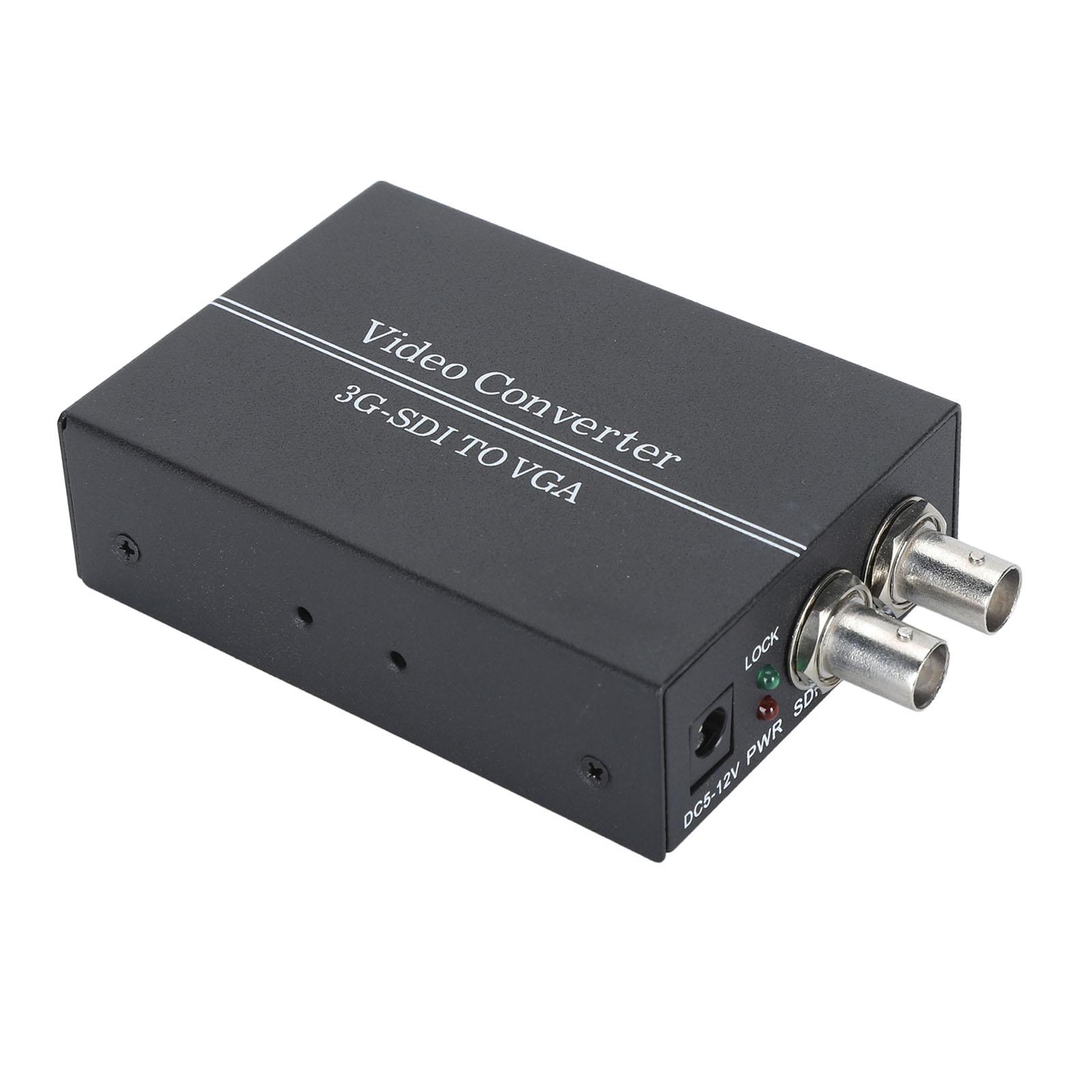 

Преобразователь звука SDI в VGA с поддержкой 1080P SD HD 3G SDI в VGA адаптер с выходом 3,5 мм для VGA SDI US Plug