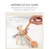 Children Color Matching Stick Balance Games Fine Motor Training Color Sorting Puzzle Learning Board Game Montessori Sensory Toys