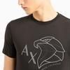 Armani Exchange SS24 T Shirt Men's Black 3DZTHH-ZJ9TZ-1200