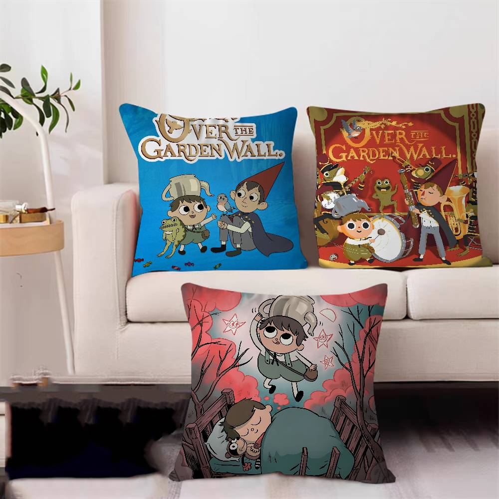 O-Over The Garden Pillowcase Toon Gift Cushion Cover Bedroom Home Sofa Chair Seat Decor Pillow Case