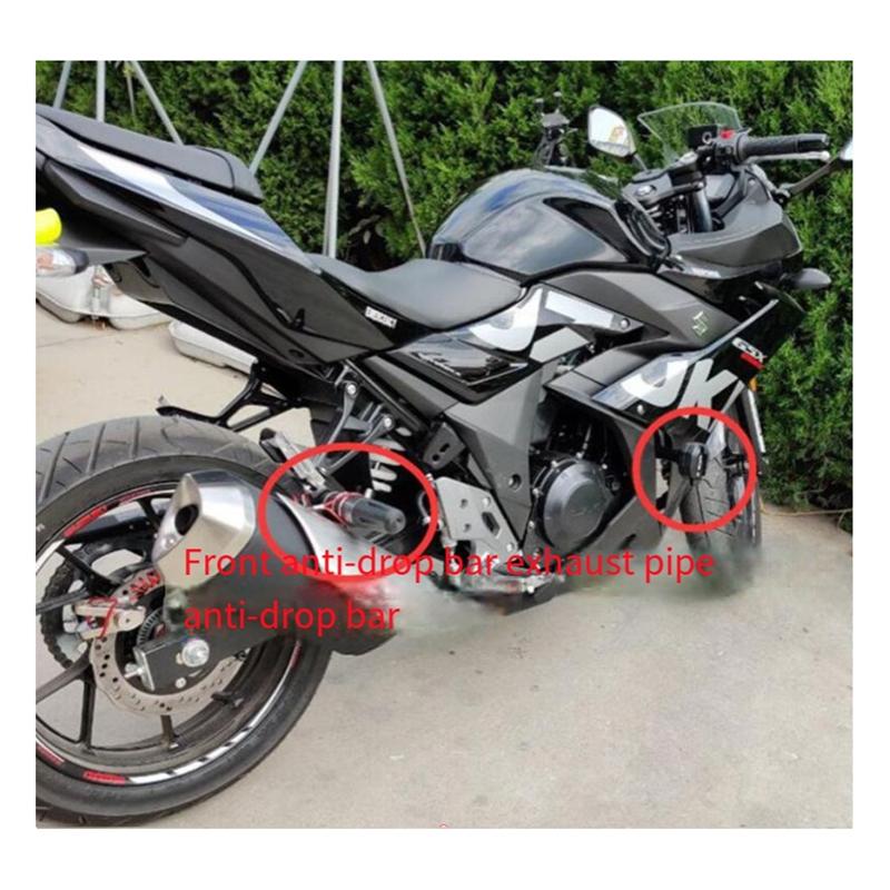 For GSX250R DL250 GW250 Motorcycle Engine Protector CNC Frame Slider Guard Cover Crash Pad Falling Protection