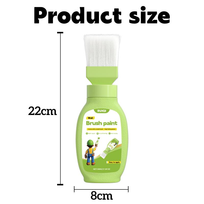 

Кисть для покраски стен на водной основе, с нейтральным запахом, латексная краска, для ремонта внутренних стен, закрашивает пятна, ремонт, белая краска, для самостоятельной покраски