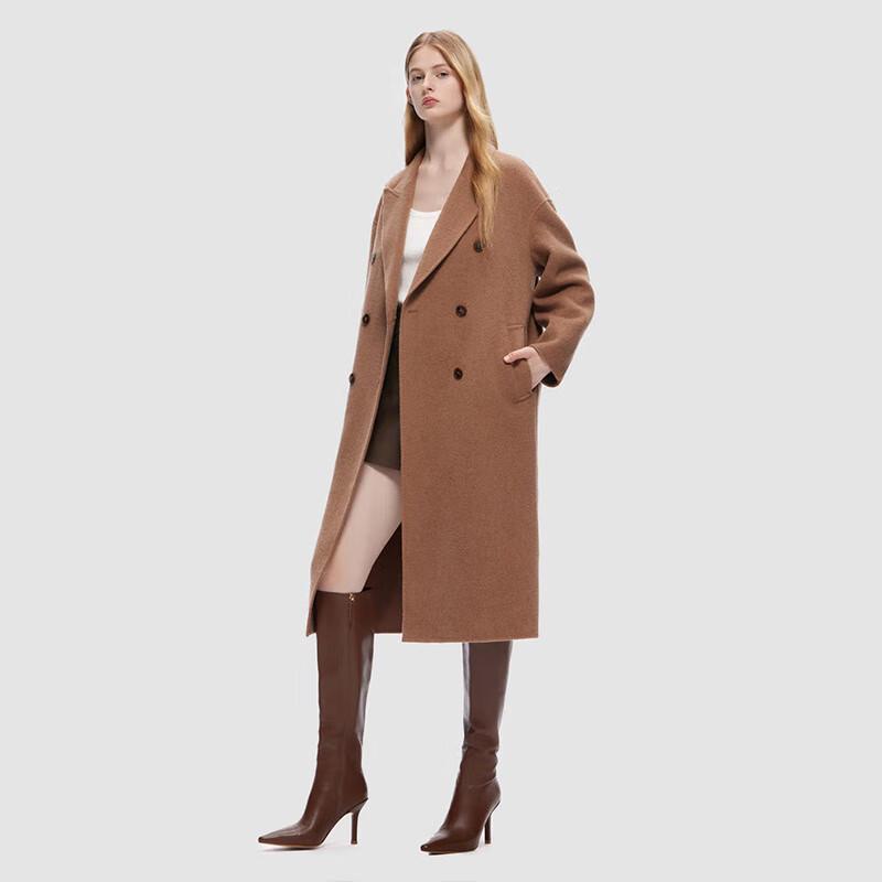 ELLASSAY Women's Trendy Wool Blend Coat EWD354D02400