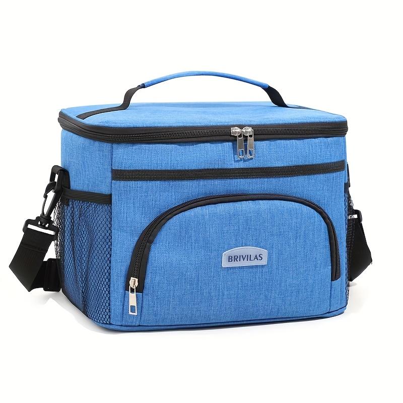 1 Stück Brotdose Lunchtasche, Nicht für Lebensmittelkontakt, Isoliert, Große Kapazität, Auto-Schnitt-Tasche, Tragbar mit Griffen, Wiederverwendbare Lunchtasche