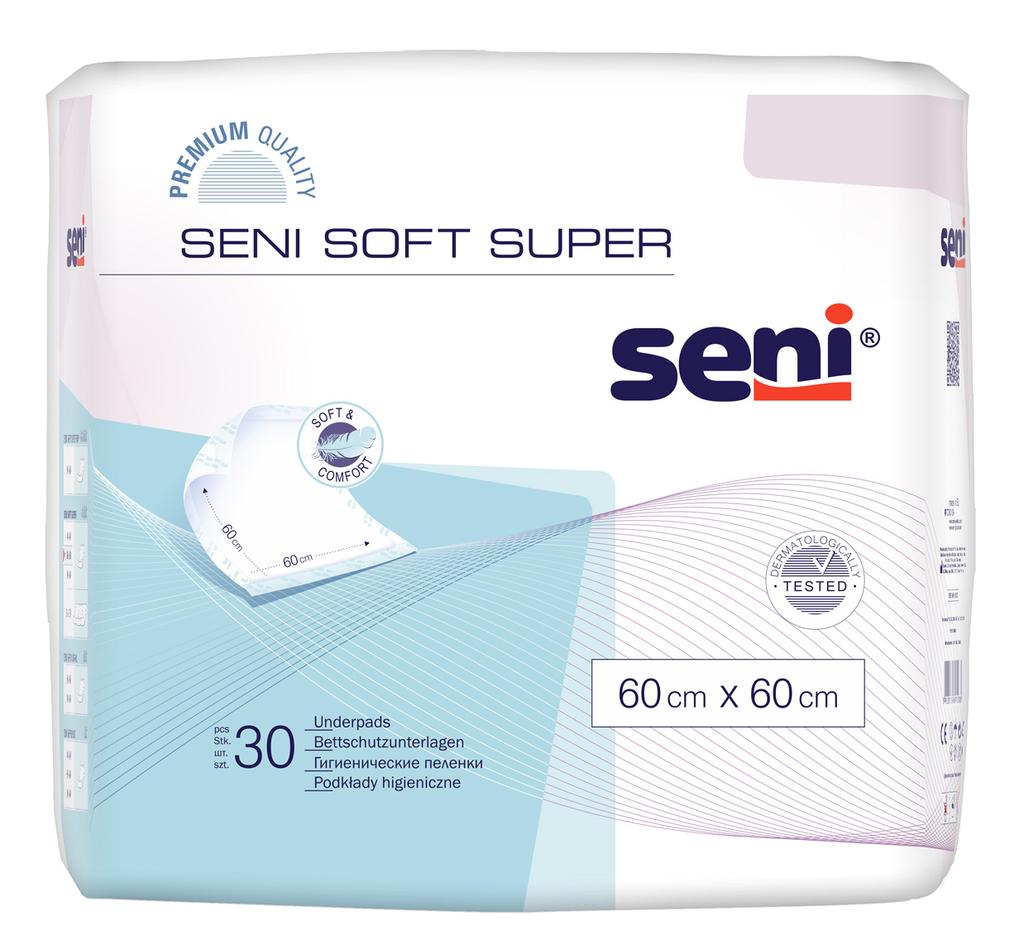 Seni Мягкий супер 60X60см 30шт