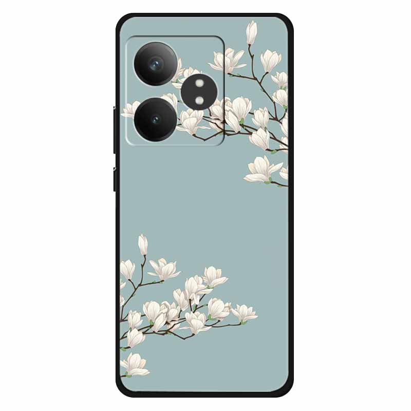 Funda For Realme GT 6T / GT 6 Cases Silicone Planet Painted TPU Soft Phone Back Cover For RMX3853 Protective Coque RMX3851  GT 6