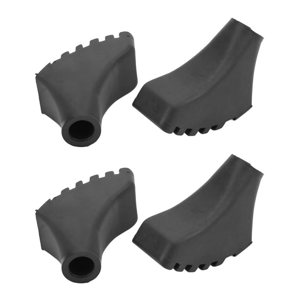 4 Stück Gummi Pfoten Füße Spitzen Hämmer Wanderstock Trekkingstock Kappen Spitze Schutzhülle