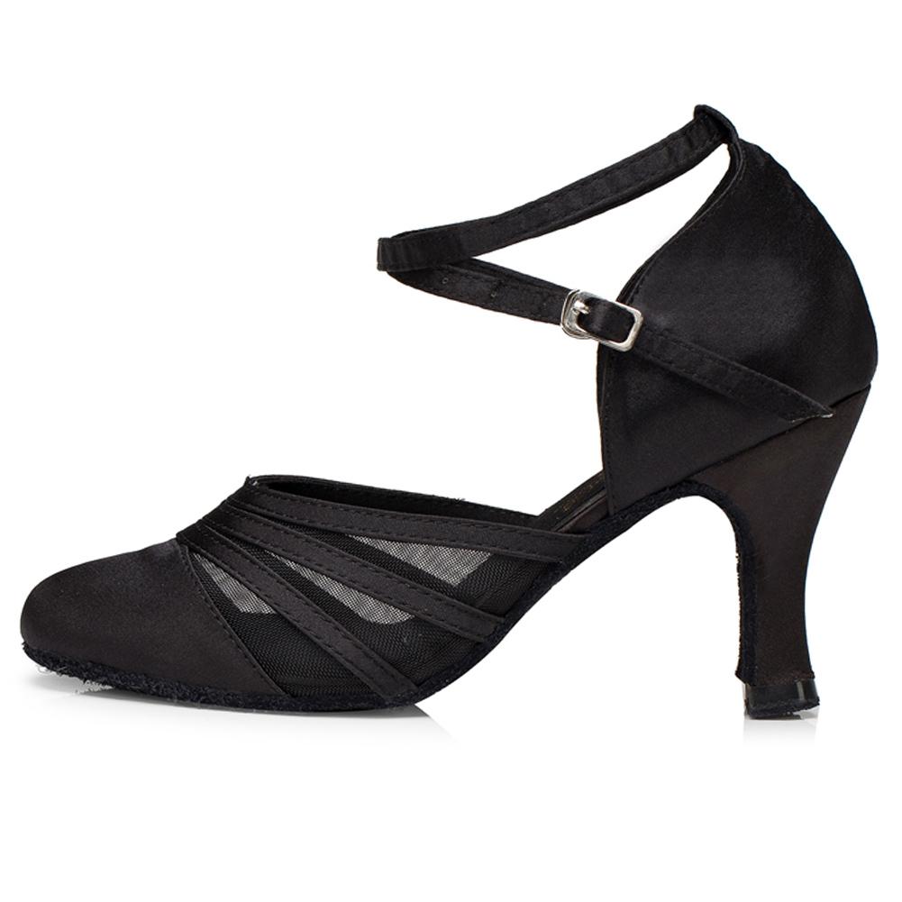 Women's Ballroom Latin Dance Shoes Salsa Tango Waltz Ballroom Dance Shoes for Women Dance Shoes 7.5cm Heel