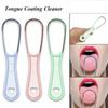 1Pcs Tongue Cleaner Tongue Cleaning Scraper Reusable Oral Cleaning Scraper Multicolor Oral Hygiene Care Tongue Brush Tool
