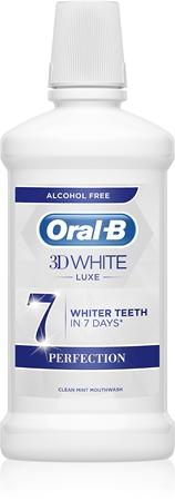 

Oral B 3D White Luxe Whitening Mouthwash TU прозрачный