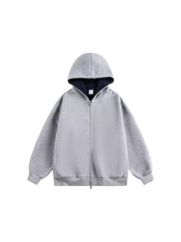 Unisex Heavyweight Trendy 2025 Hoodie – Autumn Corridor Style High Street Casual Sweatshirt