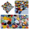 30x30cm Barevné Keramické Štěrkové Mozaikové Dlaždice Horký Pramen Bazén Rybičky Bazénové Fragmenty Toaleta Protiskluzová Dlaždicová Deska Podlaha Stěna Dekorace DIY